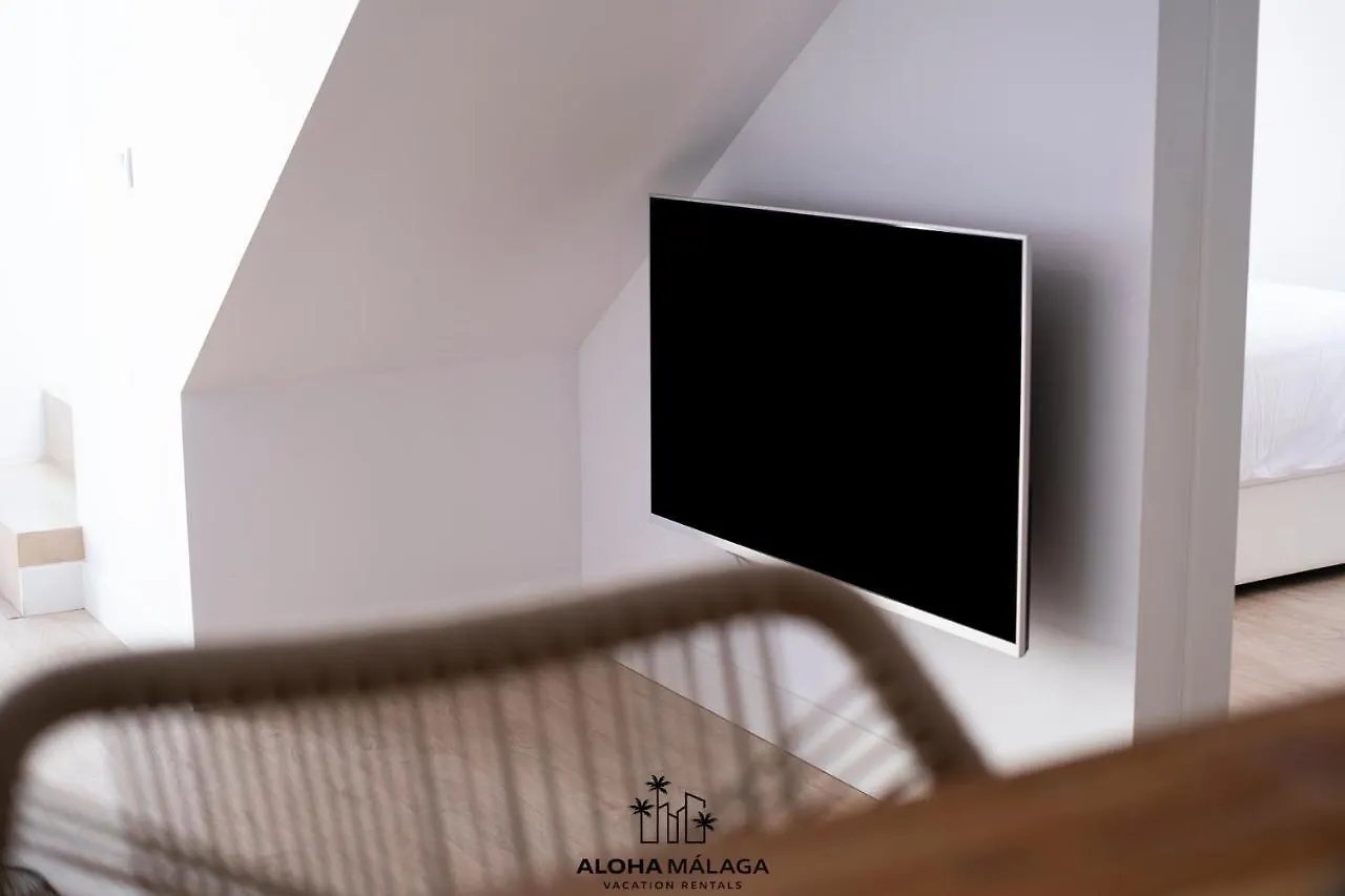 Apartmán Luxury Duplex With Pool And Padel Court In Town Màlaga