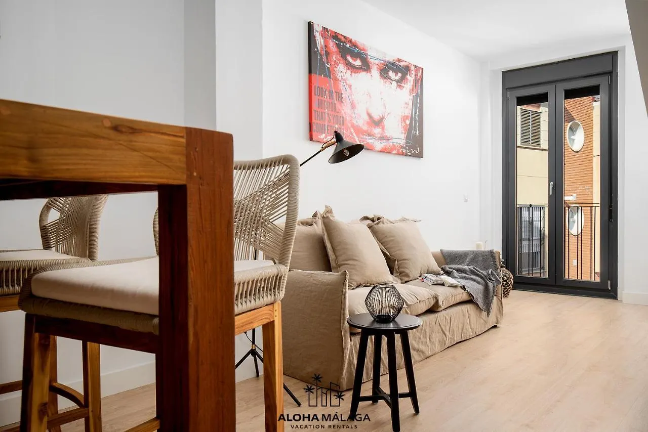 Apartmán Luxury Duplex With Pool And Padel Court In Town Màlaga Španělsko