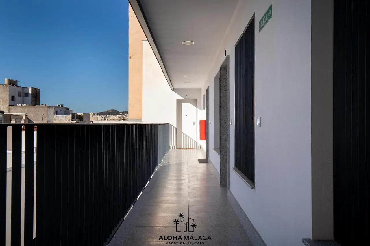 Apartmán Luxury Duplex With Pool And Padel Court In Town Màlaga
